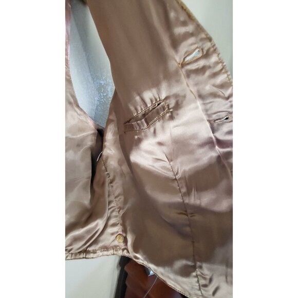 Scully Mens Western Suede Leather Vest Button Front Size 46 - Picture 6 of 10